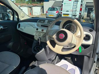 Fiat 500 1.2 Lounge Hatchback 3dr Petrol Dualogic Euro 6 (s/s) (69 bhp)