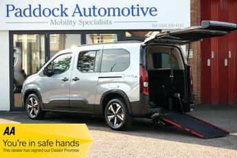 Peugeot Rifter BLUEHDI GT LWB, Disabled, Automatic, Wheelchair Accessible vehic