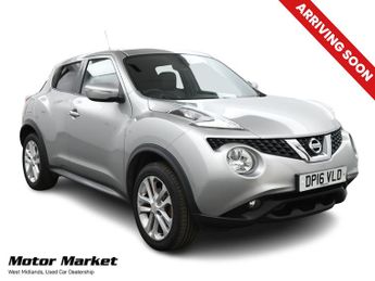 Nissan Juke 1.6 N-Connecta SUV 5dr Petrol XTRON Euro 6 (117 ps)