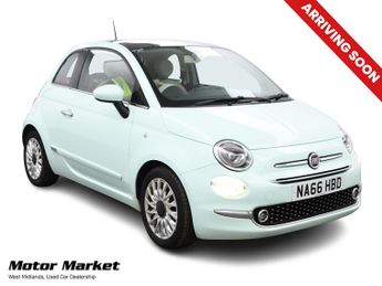 Fiat 500 1.2 Lounge Hatchback 3dr Petrol Dualogic Euro 6 (s/s) (69 bhp)