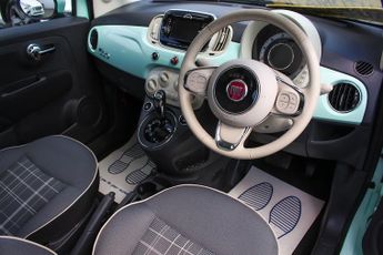 Fiat 500 1.2 Lounge Hatchback 3dr Petrol Dualogic Euro 6 (s/s) (69 bhp)