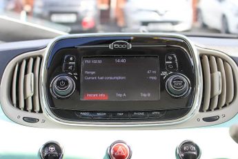 Fiat 500 1.2 Lounge Hatchback 3dr Petrol Dualogic Euro 6 (s/s) (69 bhp)