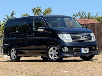 Nissan Elgrand NISSAN ELGRAND 3.5L AUTO 8 SEAT PETROL 08-57 ULEZ 4WD , VERIFIED