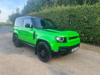 Land Rover Defender 90 HARD TOP AIR SUSPENSION 3SEAT TOW BAR