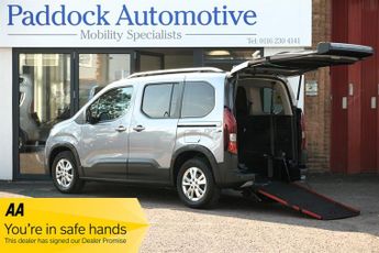 Peugeot Rifter BLUEHDI ALLURE, Disabled, Wheelchair Accessible Vehicle, WAV.