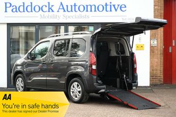 Peugeot Rifter BLUEHDI ALLURE, Disabled, Wheelchair Accessible Vehicle, WAV.