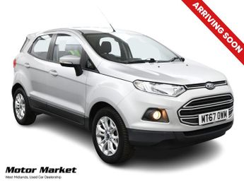 Ford EcoSport 1.5 TDCi Zetec SUV 5dr Diesel Manual 2WD Euro 6 (95 ps)