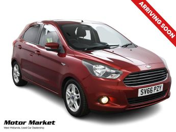 Ford Ka 1.2 Ti-VCT Zetec Hatchback 5dr Petrol Manual Euro 6 (85 ps)