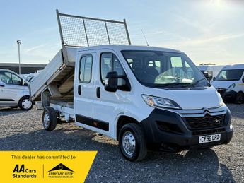 Citroen Relay 2.0 BlueHDi 35 Plus Ready To Run Tipper Double Cab 4dr Diesel Ma