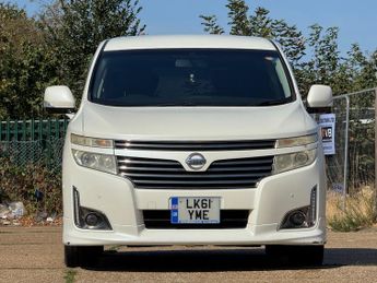 Nissan Elgrand NISSAN ELGRAND HIGHWAY STAR 2.5 AUTO PETROL 61-11 ULEZ 7 SEATER 