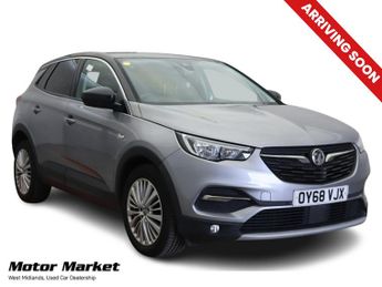 Vauxhall Grandland X 1.2 Turbo Sport Nav SUV 5dr Petrol Manual Euro 6 (s/s) (130 ps)