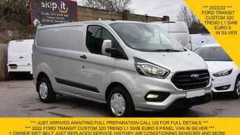 Ford Transit 320 TREND L1 SWB IN SILVER,AIR CONDITIONING,PARKING SENSORS AND 