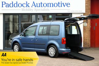 Volkswagen Caddy C20 LIFE TDI Ride Up Front, Disabled, Wheelchair Accessible Vehi