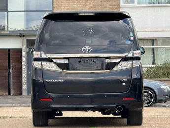 Toyota Vellfire TOYOTA VELLFIRE G EDITION,V6 PETROL, 3.5L, 7SEAT,ULEZ,13-13, FRE