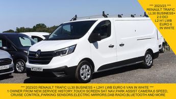 Renault Trafic 2.0 DCI LL30 BUSINESS+ L2H1 LWB,SAT NAV,CAMERA,AIR CONDITIONING,