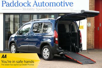 Peugeot Rifter BLUEHDI S/S ALLURE PREMIUM, Disabled, Wheelchair Accessible Vehi