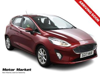 Ford Fiesta 1.1 Ti-VCT Zetec Hatchback 5dr Petrol Manual Euro 6 (s/s) (85 ps