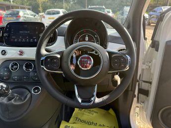 Fiat 500 1.0 MHEV Top Hatchback 3dr Petrol Manual Euro 6 (s/s) (70 bhp)