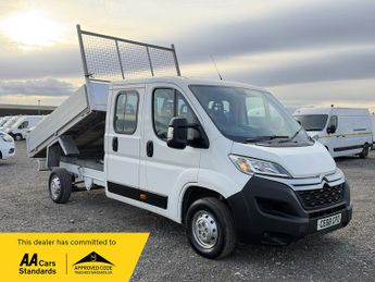 Citroen Relay 2.0 BlueHDi 35 Plus Ready To Run Tipper Double Cab 4dr Diesel Ma