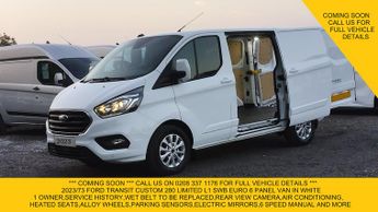 Ford Transit 280 LIMITED L1 SWB,REAR VIEW CAMERA,AIR CONDITIONING,HEATED SEAT