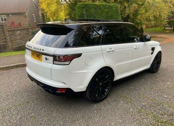 Land Rover Range Rover Sport 5.0 V8 SVR Auto 4WD Euro 6 (s/s) 5dr