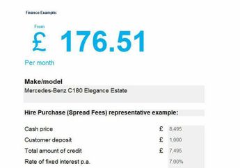 Mercedes C Class C180 BLUEEFFICIENCY ELEGANCE EDITION 125