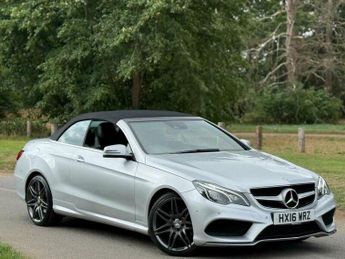 Mercedes E Class 3.0 E350d V6 BlueTEC AMG Line (Premium) Cabriolet G-Tronic+ Euro