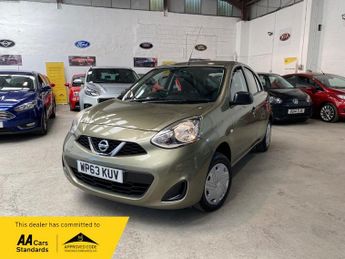 Nissan Micra 1.2 Visia Hatchback 5dr Petrol Manual Euro 5 (80 ps)