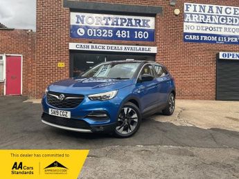 Vauxhall Grandland SPORT NAV S/S SAT-NAV BLUETOOTH - BUY NO DEPOSIT FROM £54 A WEEK