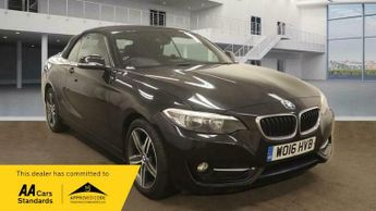 BMW 220 2.0 220d Sport Convertible 2dr Diesel Manual Euro 6 (s/s) (190 p