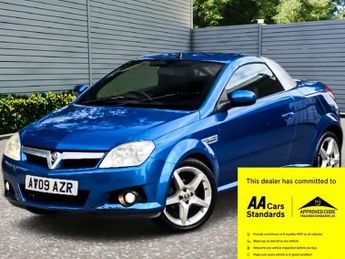 Vauxhall Tigra Exclusiv 1.4 Petrol Convertible With 12-Mnth AA Breakdown Cover 