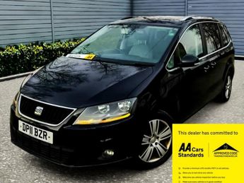 SEAT Alhambra 7 Seater 2.0 CR SE MPV Ecomotive 9MOT With 15-Mnths Warranty and