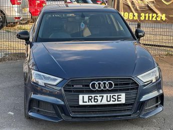 Audi A3 2.0 TDI Black Edition Sportback 5dr Diesel S Tronic quattro Euro