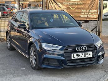 Audi A3 2.0 TDI Black Edition Sportback 5dr Diesel S Tronic quattro Euro