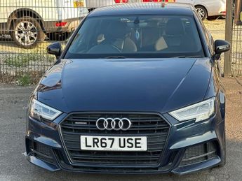 Audi A3 2.0 TDI Black Edition Sportback 5dr Diesel S Tronic quattro Euro