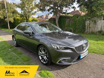 Mazda 6 2.2 SKYACTIV-D Sport Nav Saloon 4dr Diesel Manual Euro 6 (s/s) (