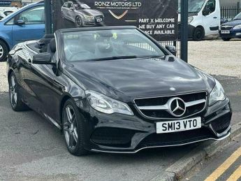Mercedes-Benz E Class 2.1 E220 CDI AMG Sport Cabriolet 2dr Diesel G-Tronic+ Euro 5 (s/