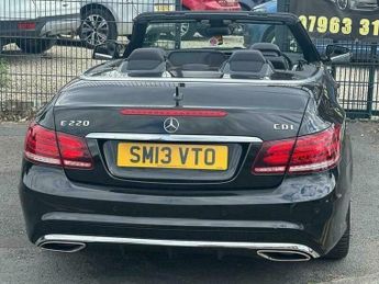 Mercedes-Benz E Class 2.1 E220 CDI AMG Sport Cabriolet 2dr Diesel G-Tronic+ Euro 5 (s/