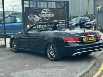 Mercedes-Benz E Class 2.1 E220 CDI AMG Sport Cabriolet 2dr Diesel G-Tronic+ Euro 5 (s/