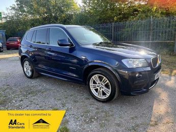 BMW X3 2.0 20d M Sport SUV 5dr Diesel Auto xDrive Euro 5 (s/s) (184 ps)