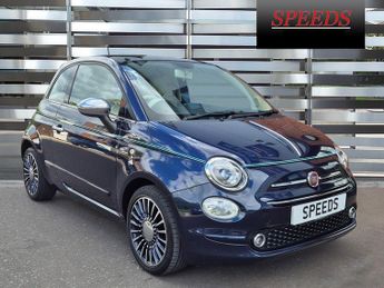 Fiat 500 1.2 Riva Euro 6 (s/s) 3dr, PAN ROOF-SAT NAV-BLUETOOTH-FULL LEATH