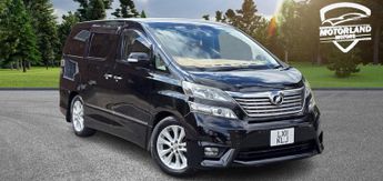 Toyota Vellfire 2.4L PETROL AUTO 8 SEATS 5 DR