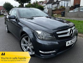 Mercedes C Class C180 1.6 BLUEEFFICIENCY AMG SPORT+HPI CLEAR+HUGE SPEC+FSH+SUPERB