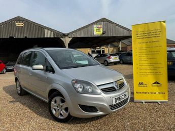 Vauxhall Zafira 1.6 16V Exclusiv Euro 5 5dr