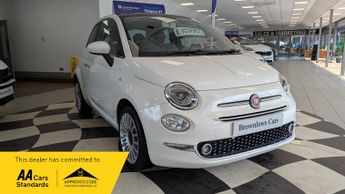 Fiat 500 LOUNGE MANUAL PETROL 74000 MILES PANO SUNROOF