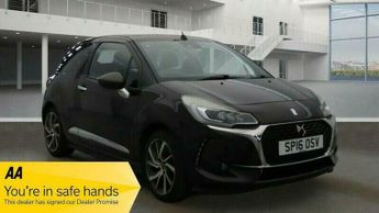 DS 3 1.6 THP Prestige Cabriolet 2dr Petrol Manual Euro 6 (s/s) (165 b