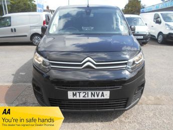 Citroen Berlingo 2021 850 ENTERPRISE CREW-VAN NO VAT XL BLUEHDI CRC