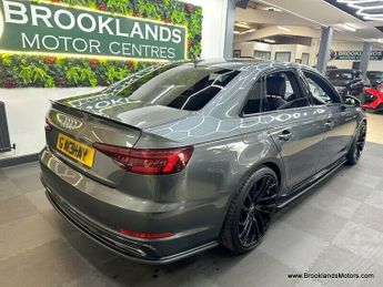 Audi A4 2.0 TFSI S LINE BLACK EDITION [SAT NAV, LEATHER, HEATED SEATS, R