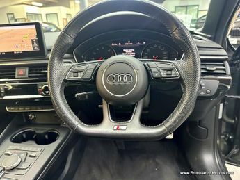 Audi A4 2.0 TFSI S LINE BLACK EDITION [SAT NAV, LEATHER, HEATED SEATS, R