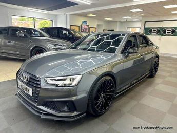 Audi A4 2.0 TFSI S LINE BLACK EDITION [SAT NAV, LEATHER, HEATED SEATS, R